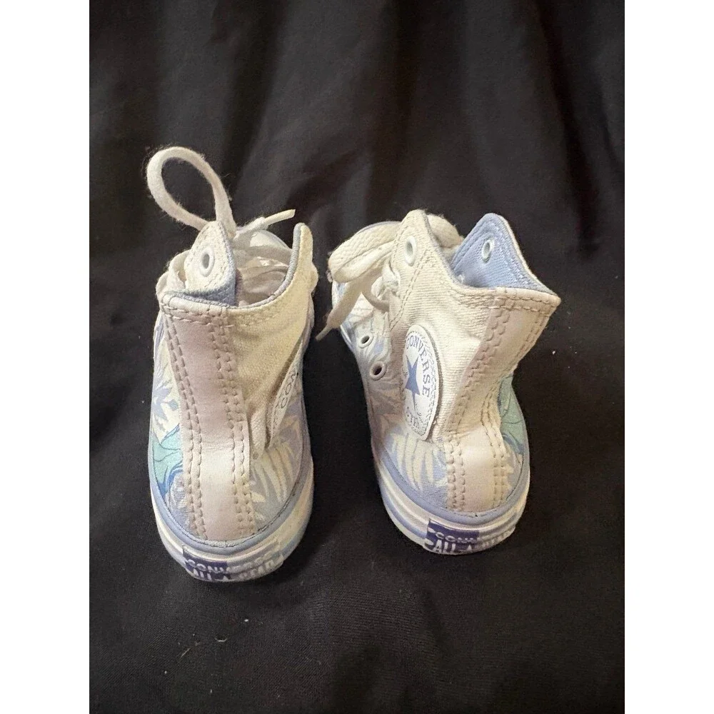 Converse All Star kids size 11 c Frozen Elsa High Top Sneakers